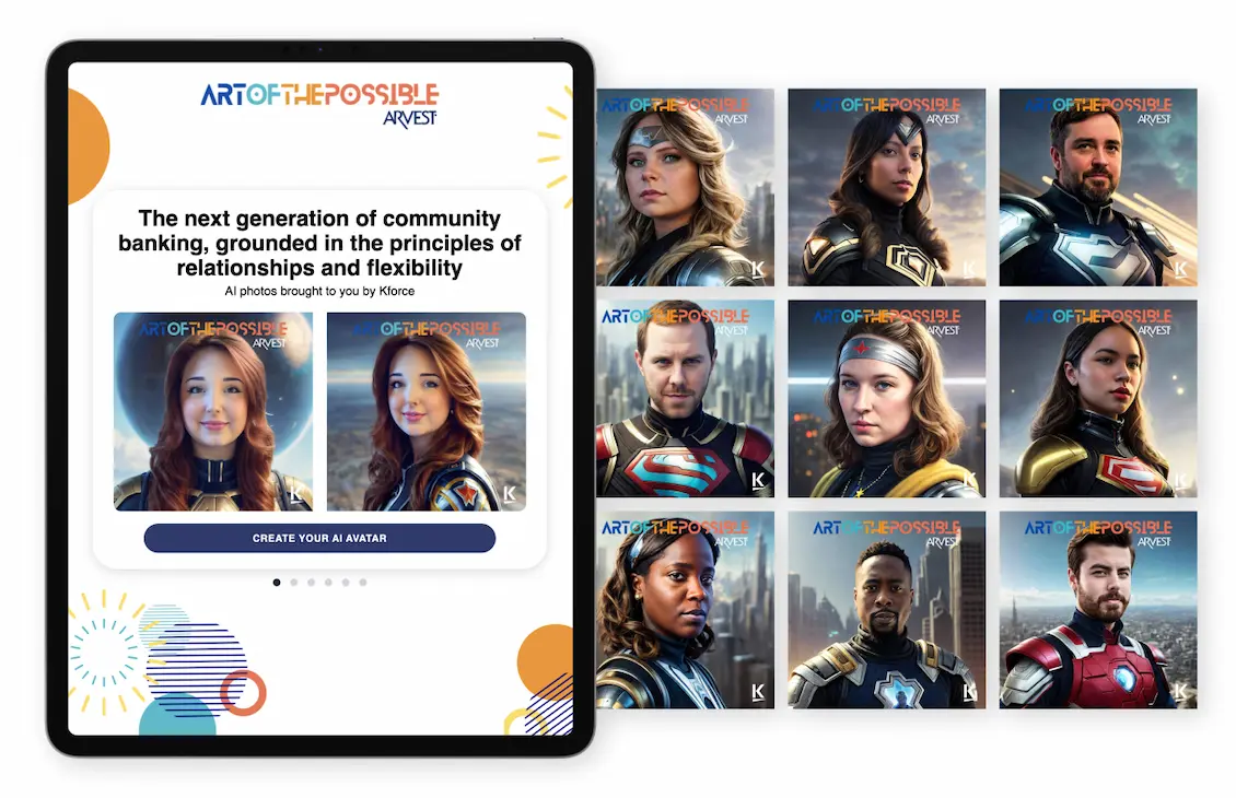 branded ai photobooth experience