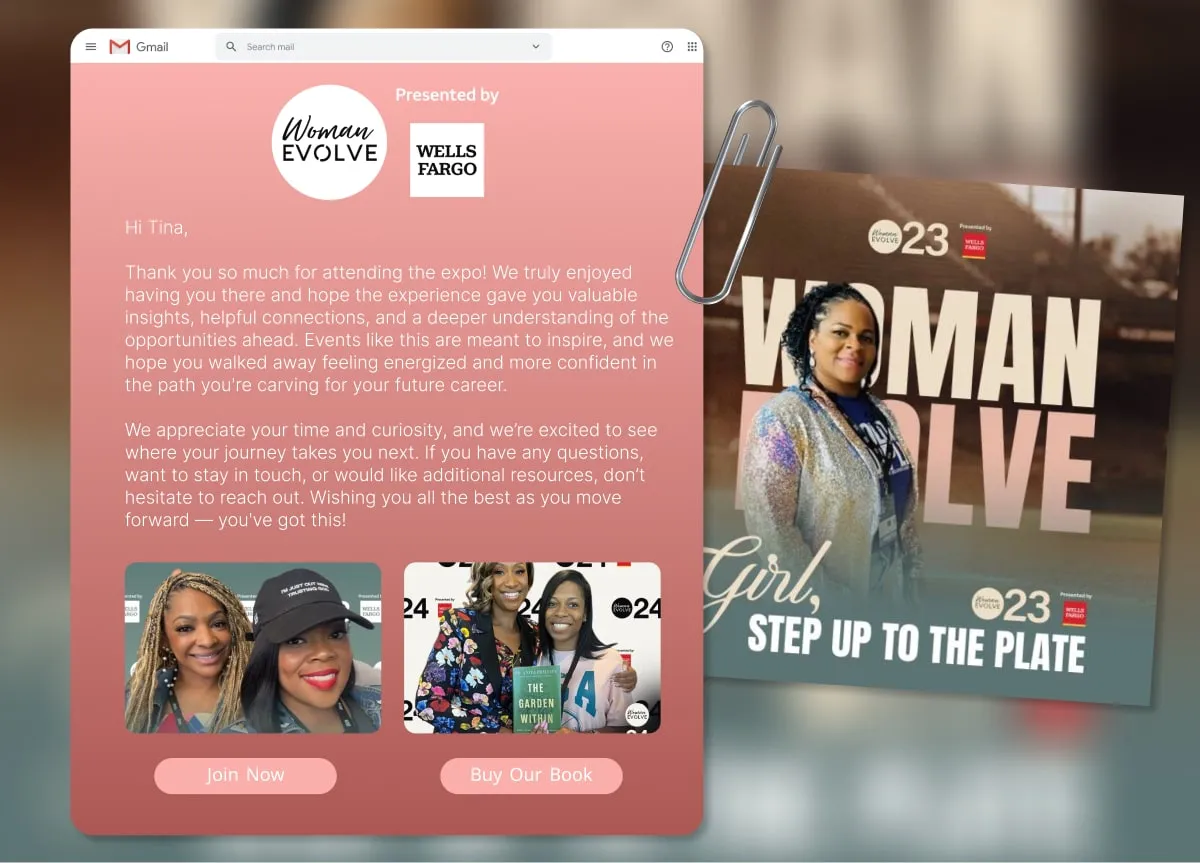 add CTA's through your photo booth and delivery emails to drive engagement
