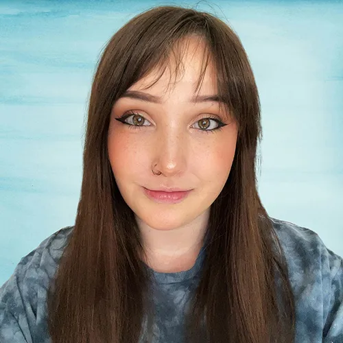 image of a woman used as ai input