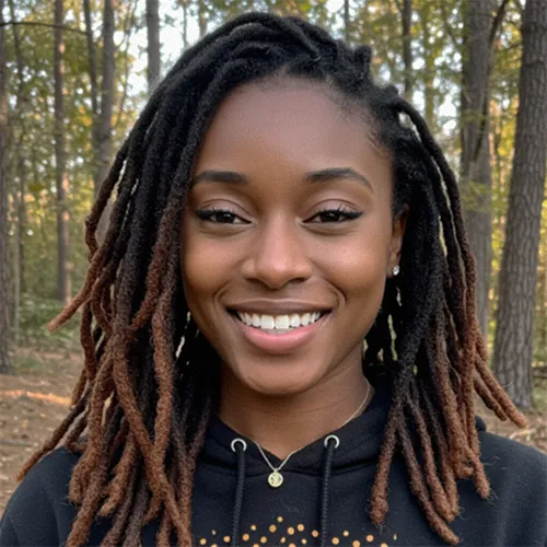 image of woman used for ai input photo
