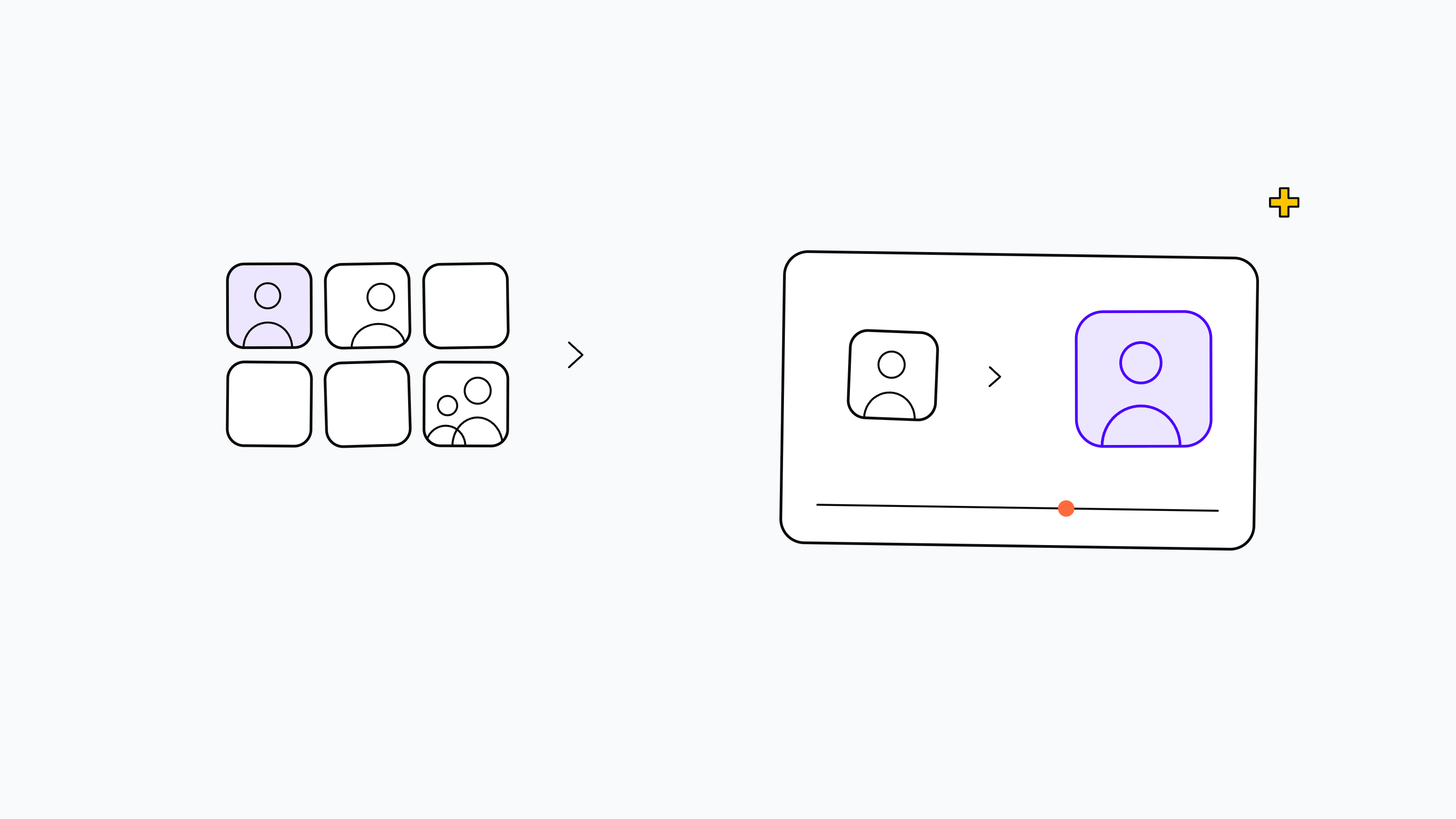 AI animated portrait transformations